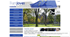 Desktop Screenshot of eurojoves.com